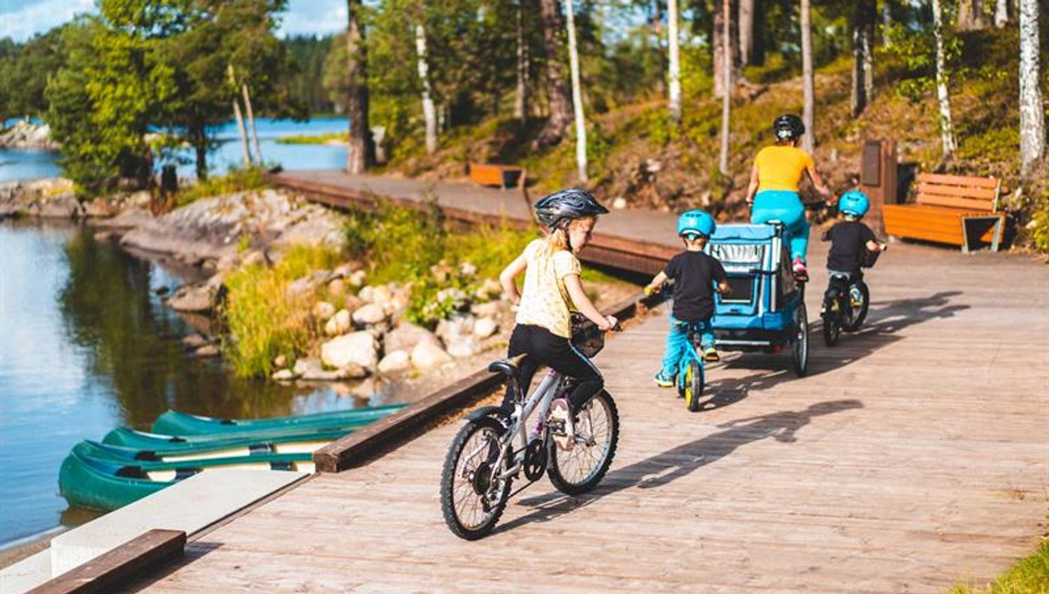 Cycling at Tangen, Ørje