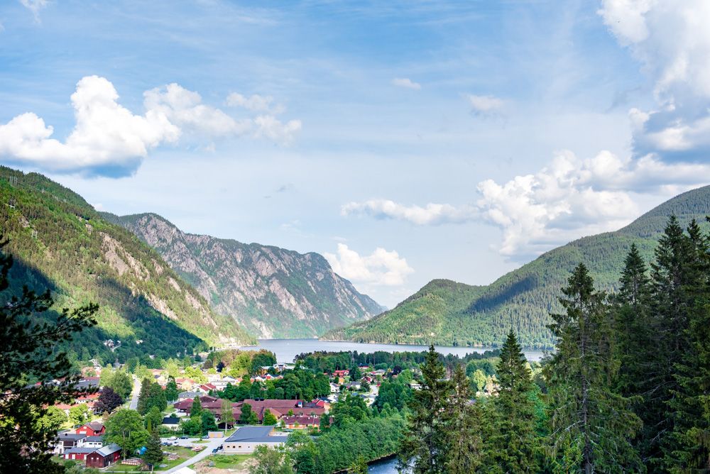 utsikt mot Dalen
