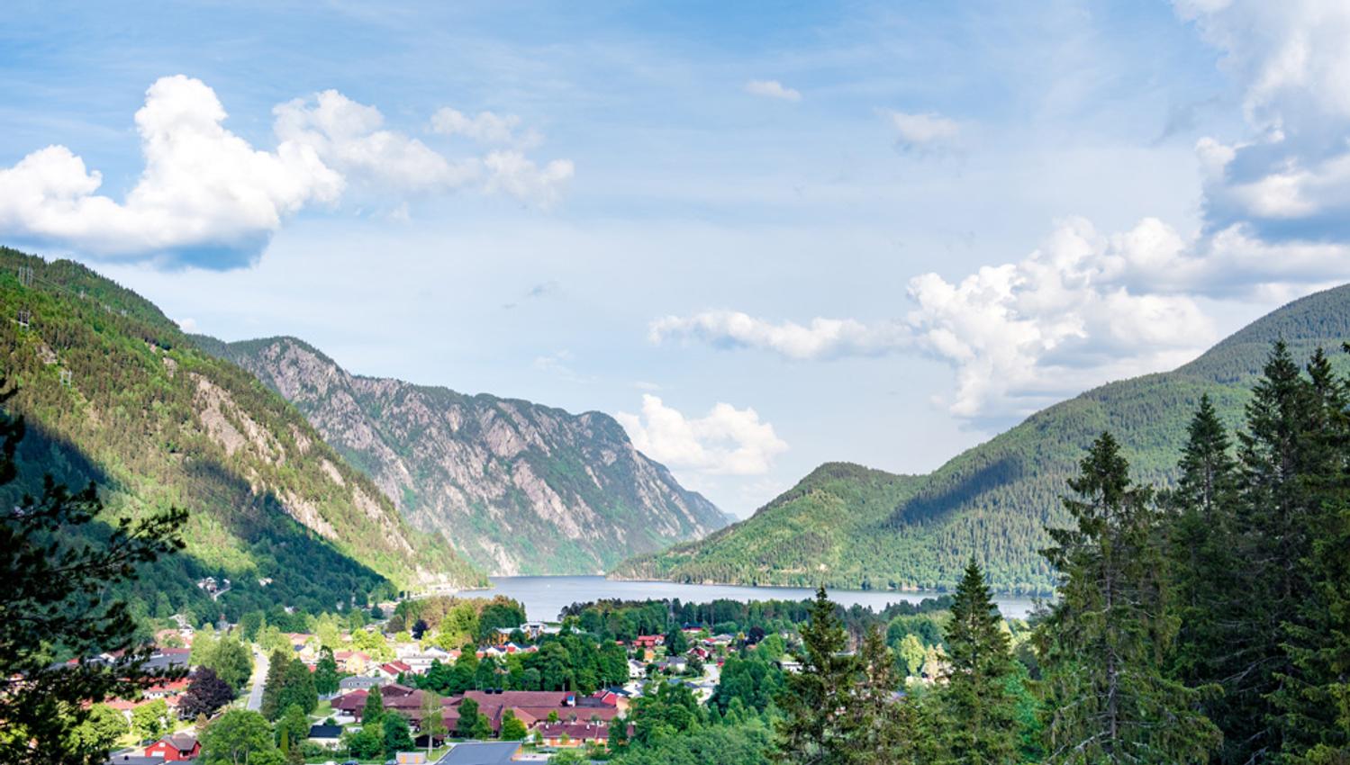 utsikt mot Dalen