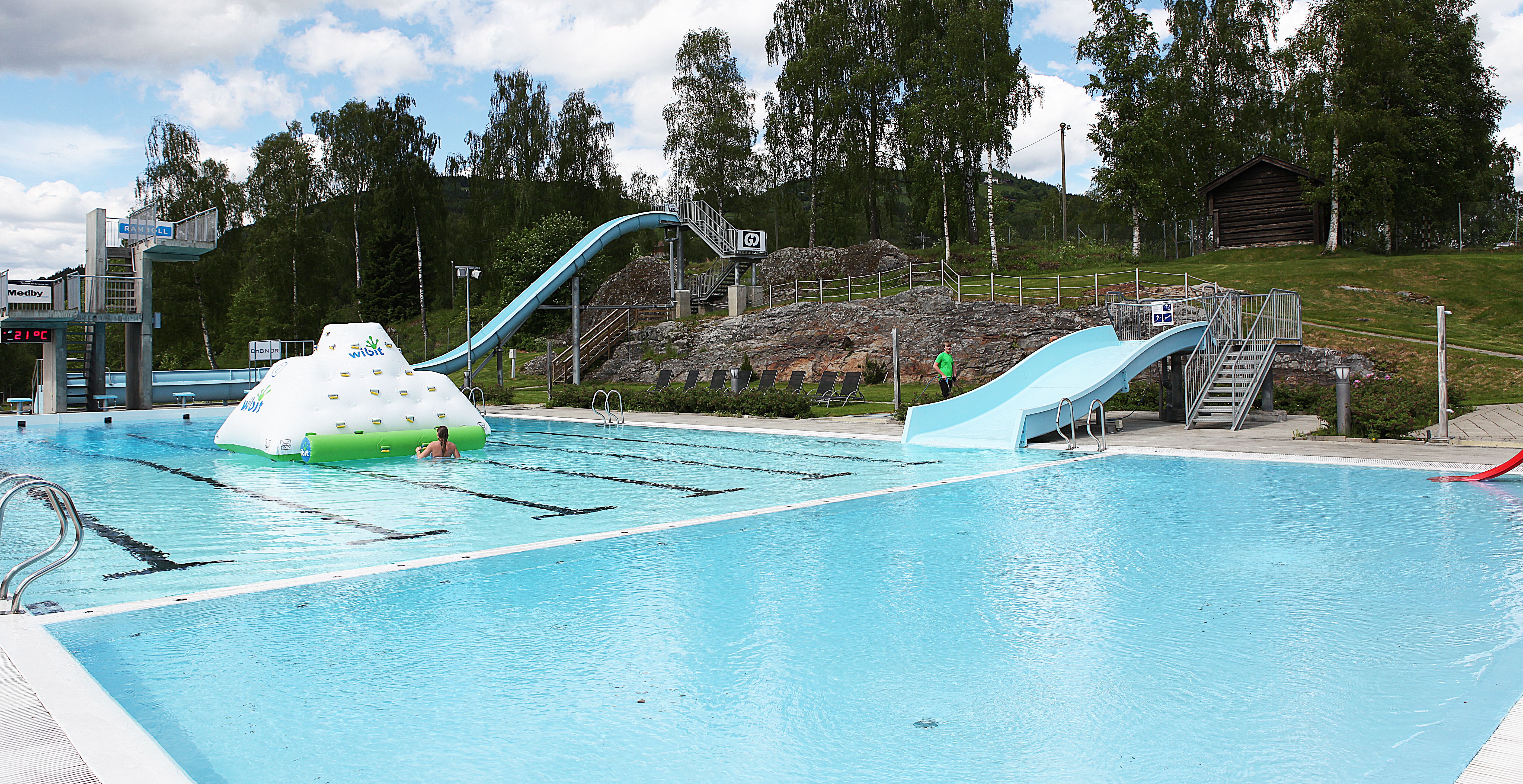 Outdoor swimming pool, Jorekstad Leisure Pool