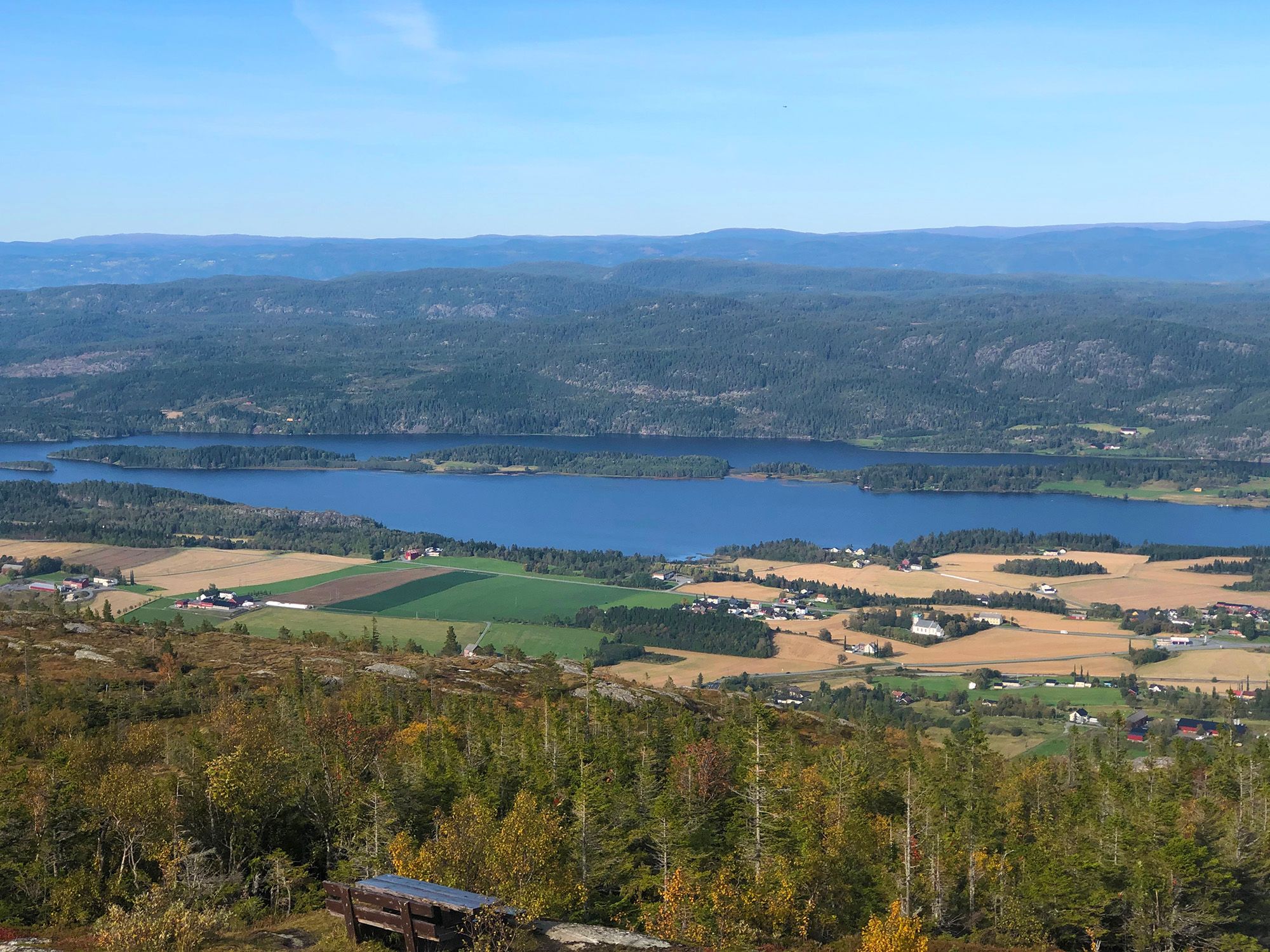 Utsikt fra Stokkvola