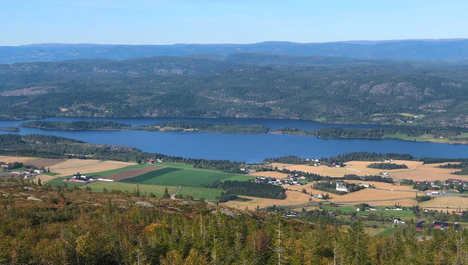 Utsikt fra Stokkvola