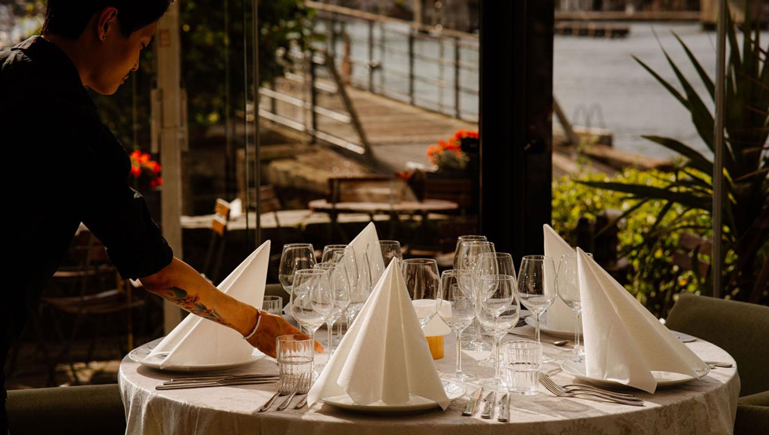 table at Jonas B Gundersen in Porsgrunn