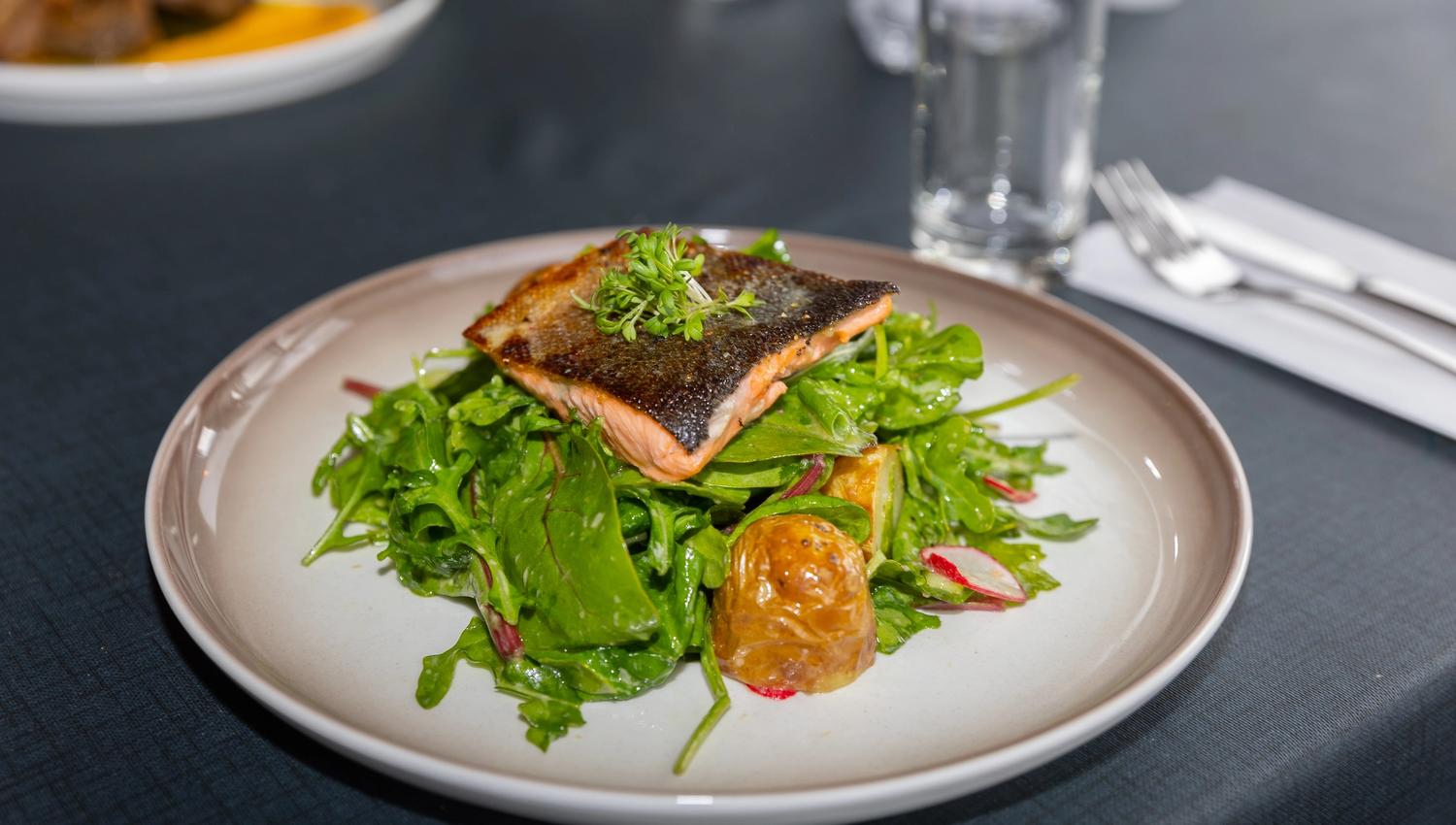 Tempting dishes on the menu