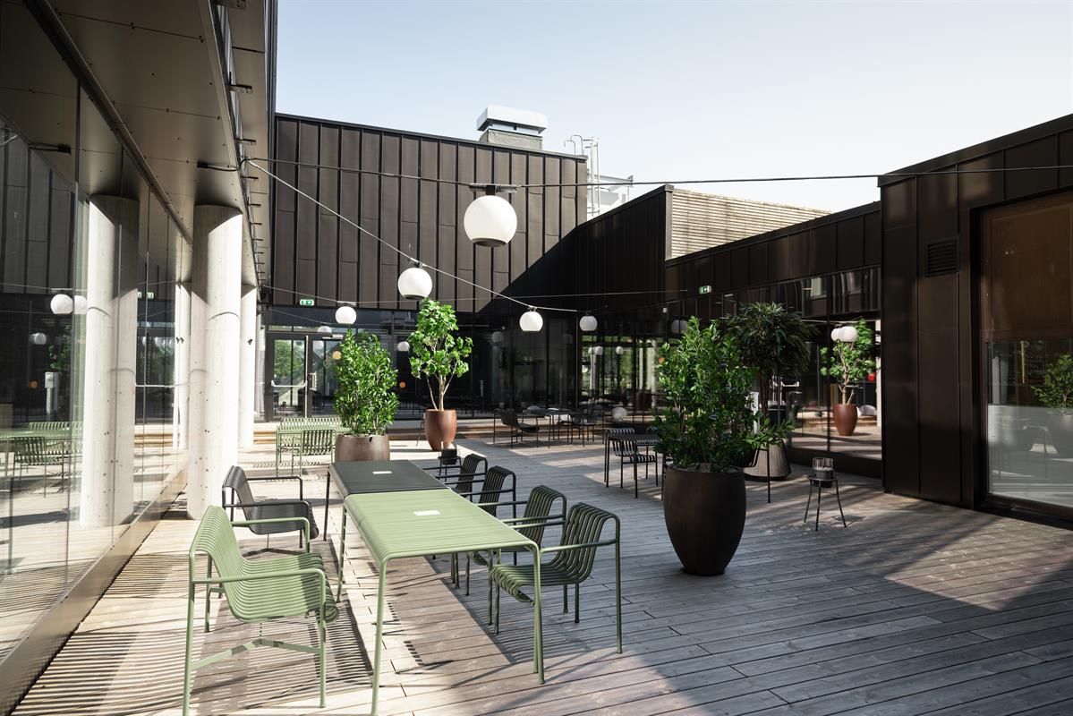 Outside area at Scandic Hamar