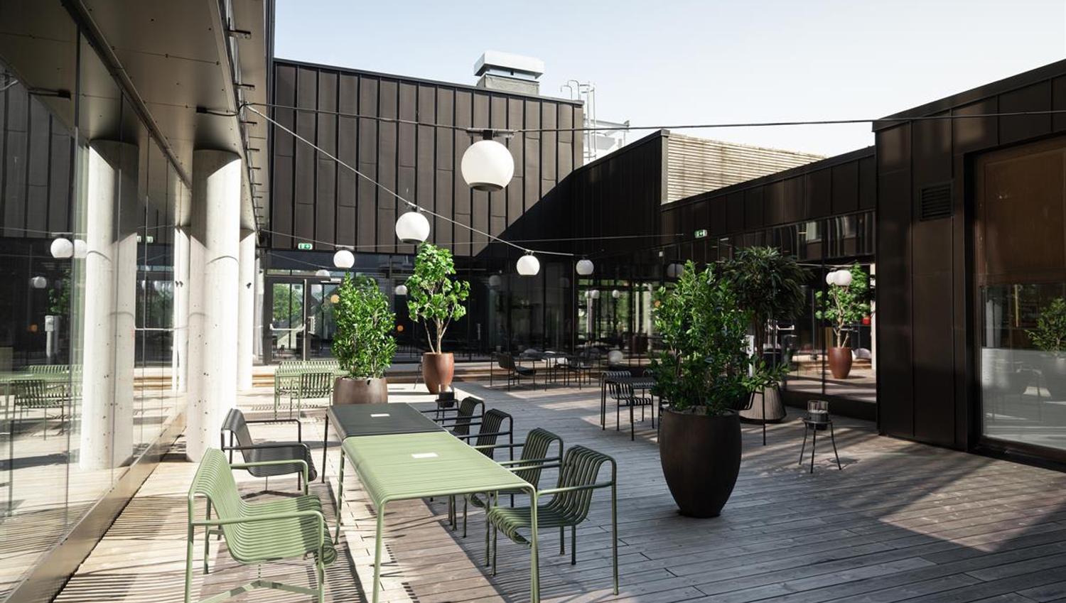 Outside area at Scandic Hamar