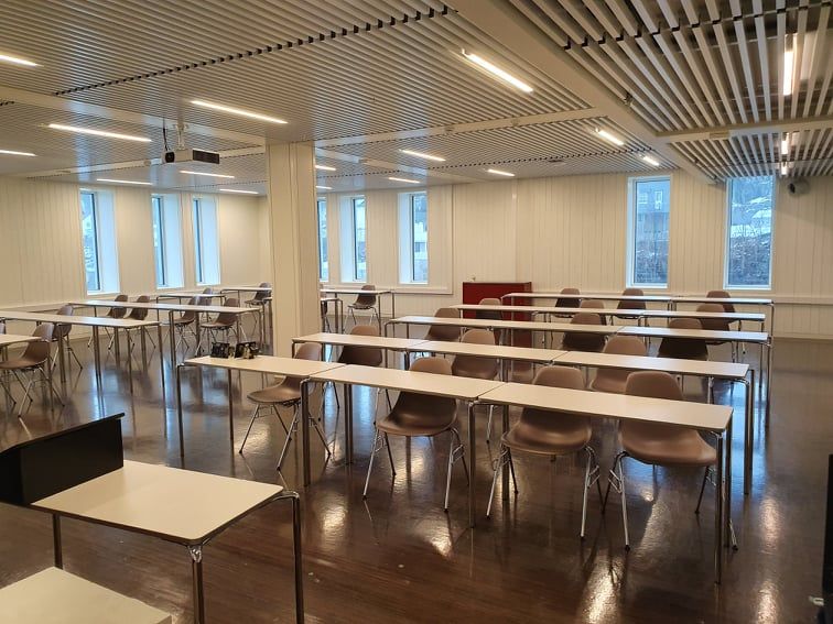 Seminarrommet  på KUBEN i Arendal
