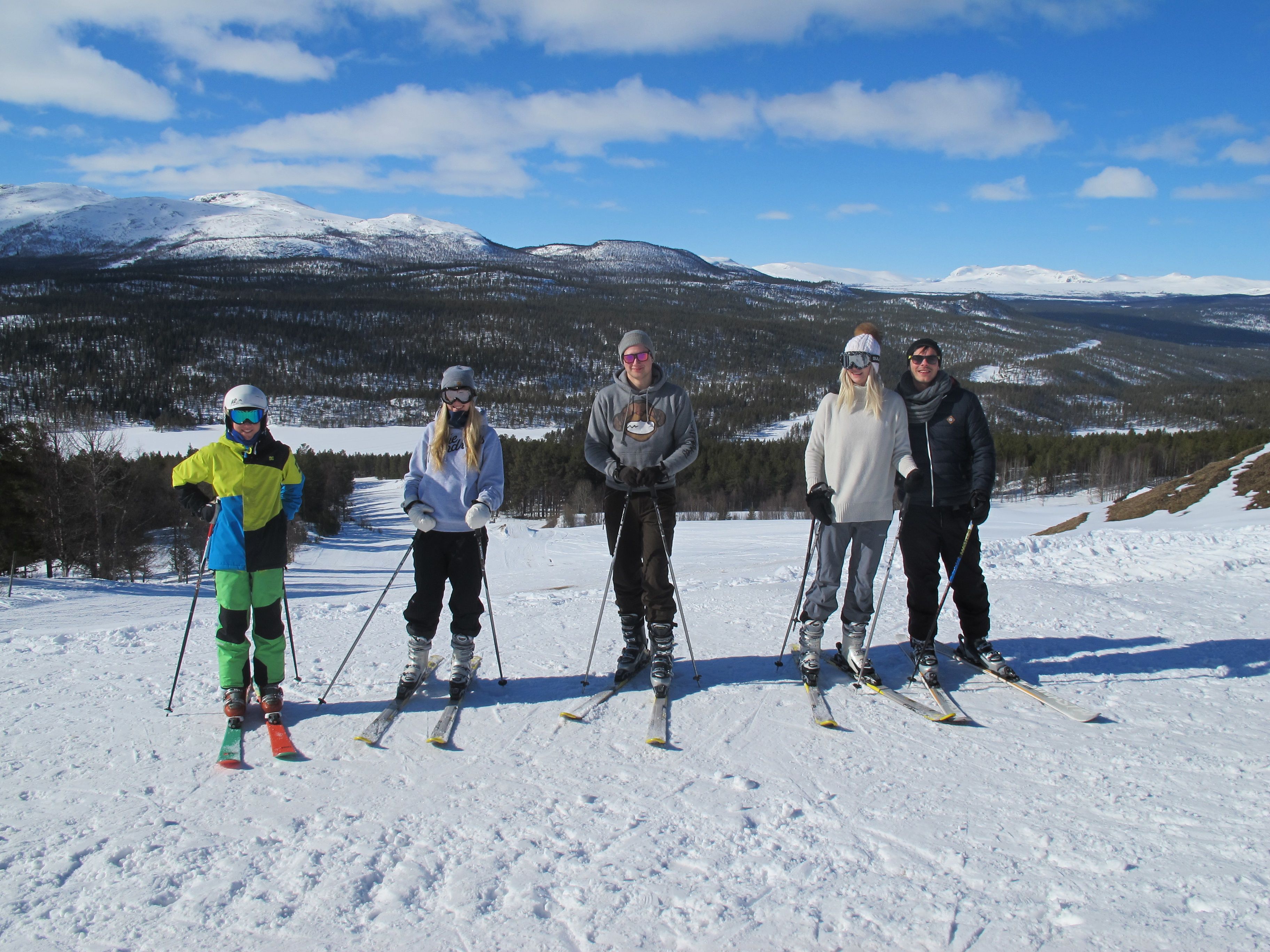 Fra alpinbakken, Dalseter Høyfjellshotell