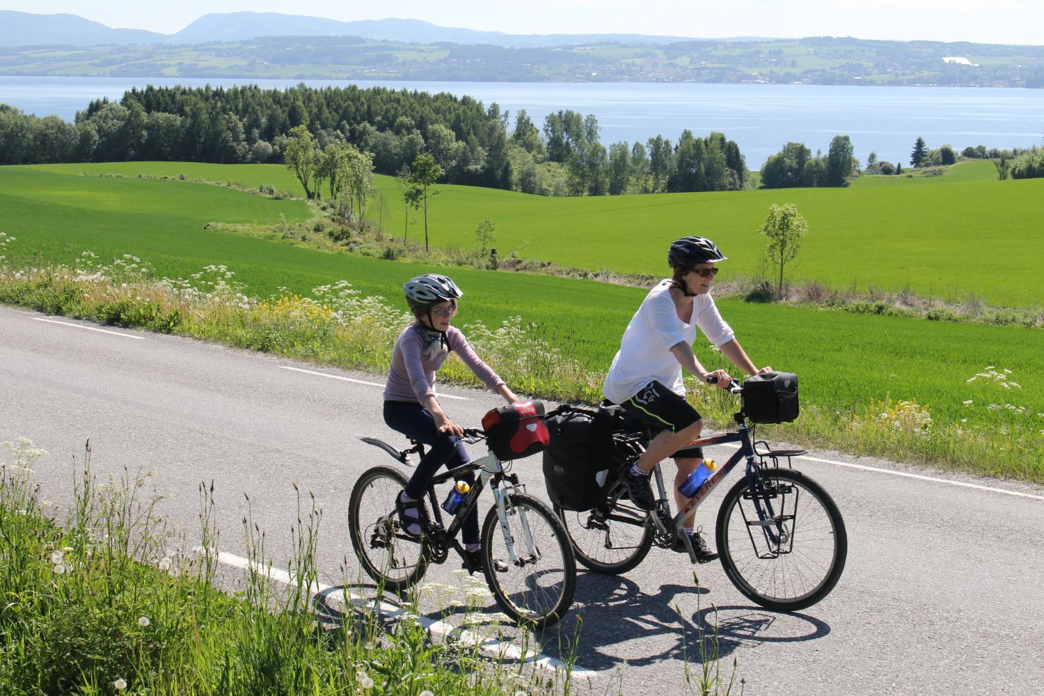 Sykling på Nes