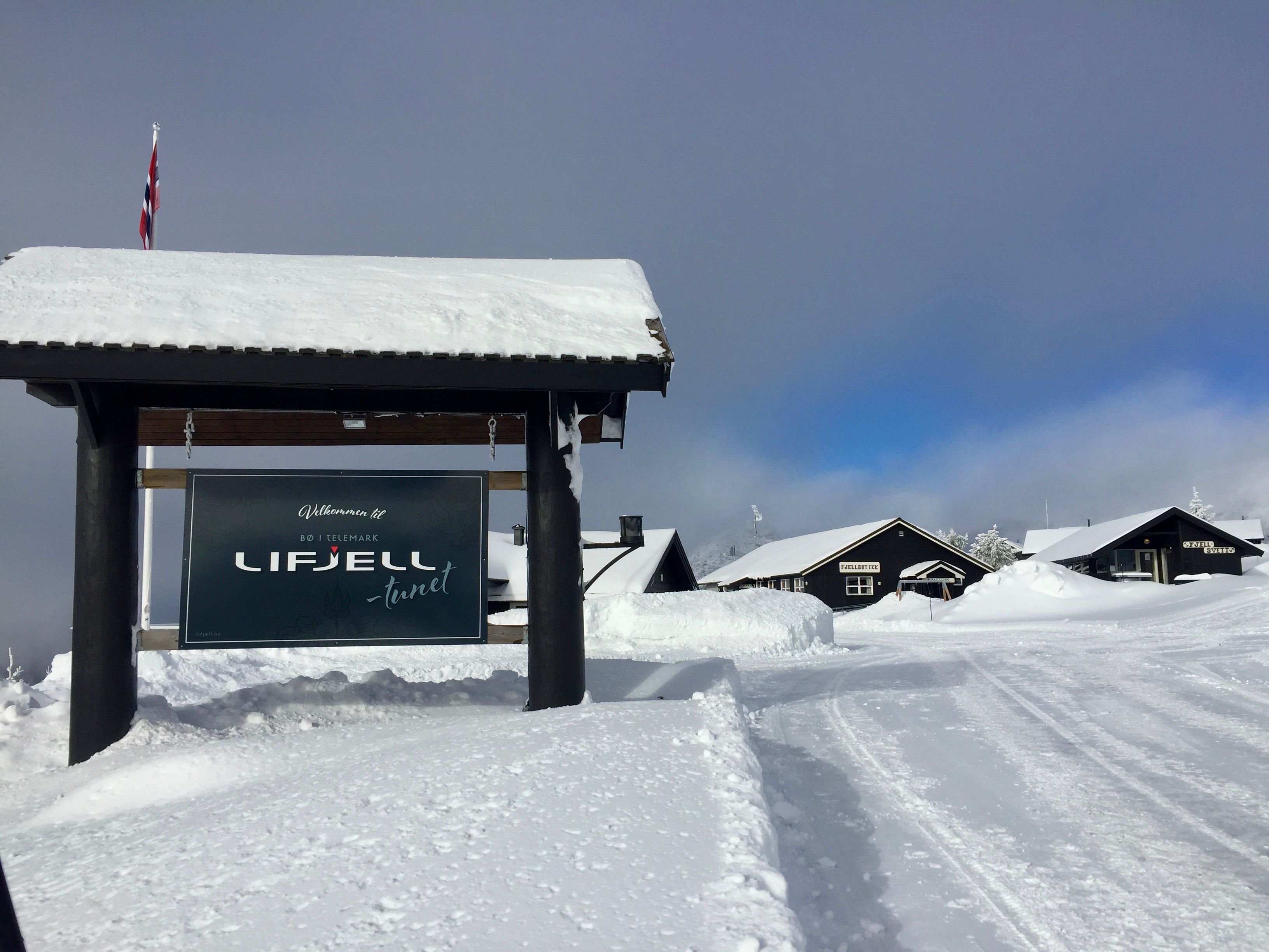Vinter på Lifjelltunet