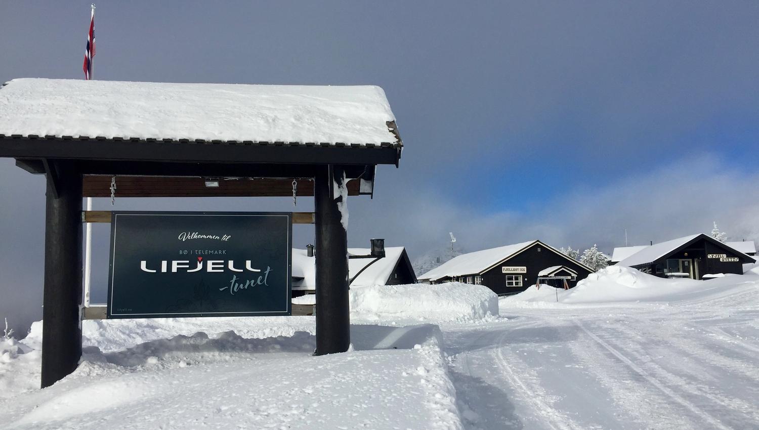Vinter på Lifjelltunet