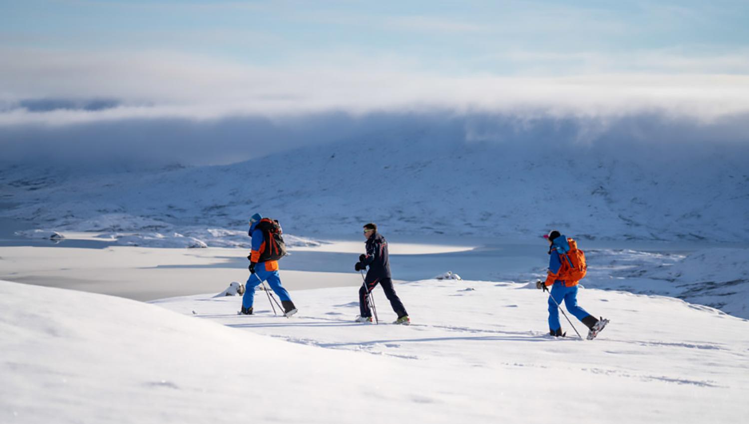 Skitur i fjellet
