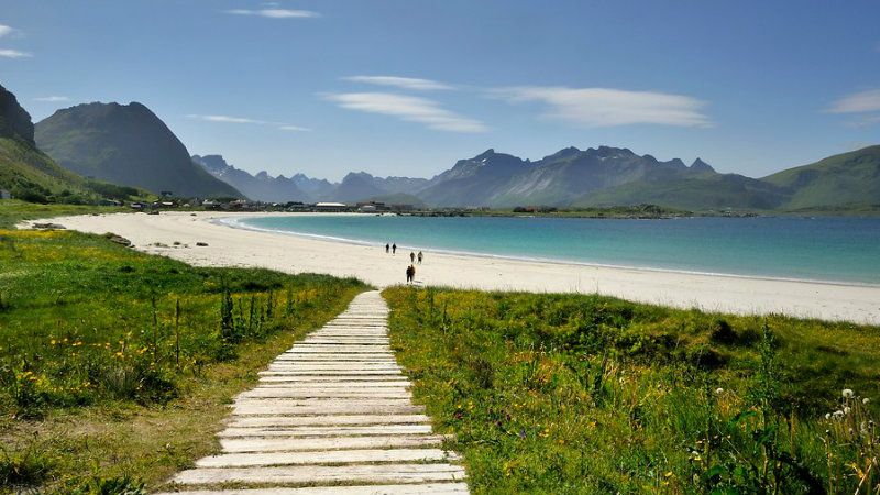 Ramberg beach