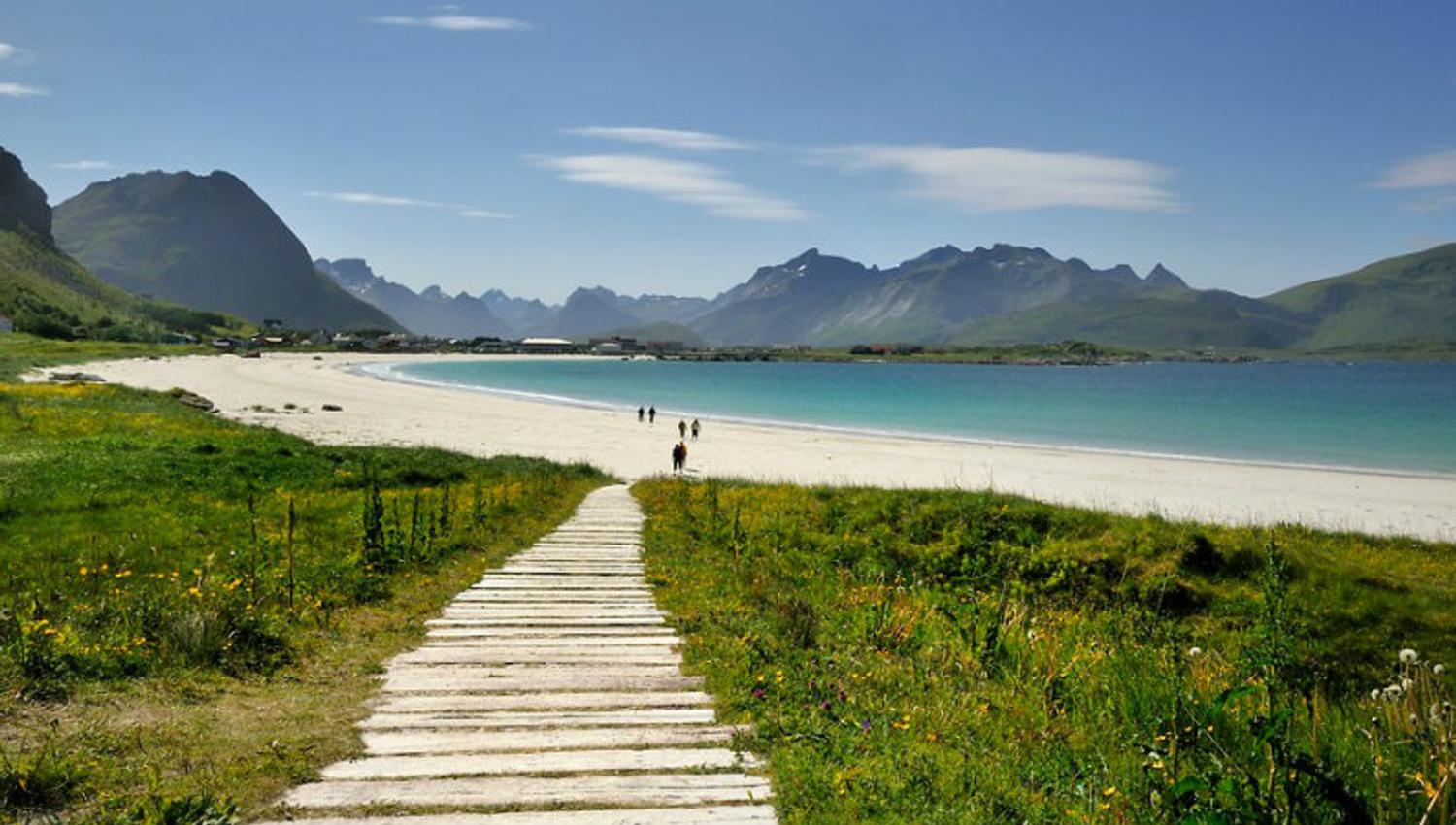 Ramberg beach