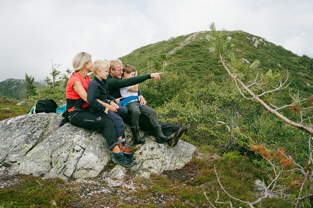 vandring på Lifjell