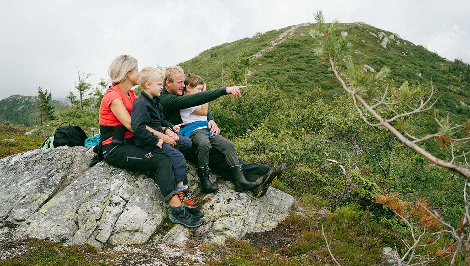 vandring på Lifjell