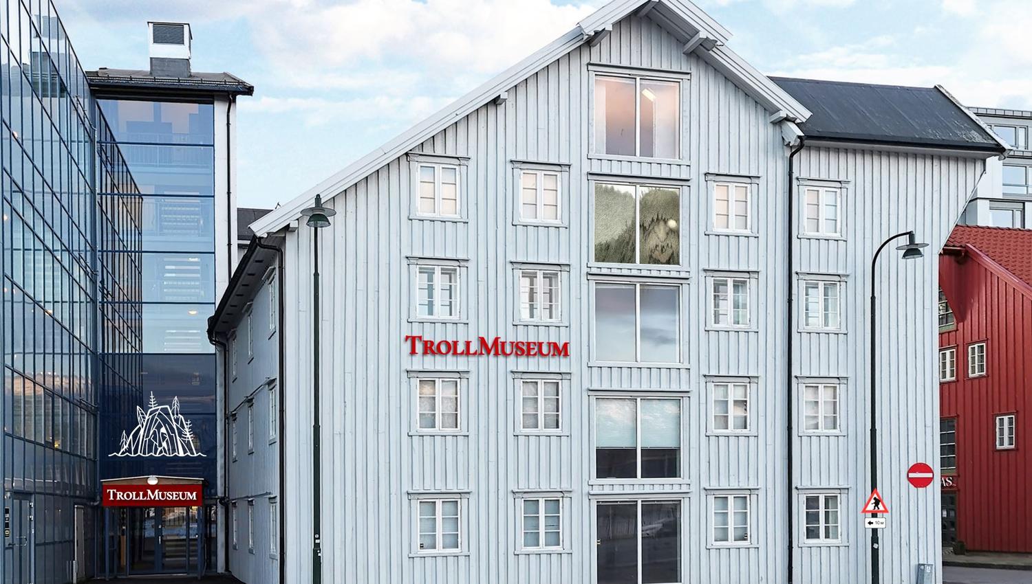 Troll museum from the outside