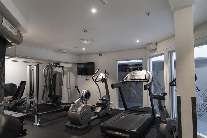 gym at Home Hotel Bryggeparken