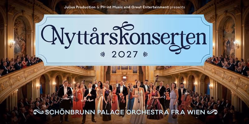 Nyttårskonserten 2027-Schönbrunn Palace Orchestra fra Wien
