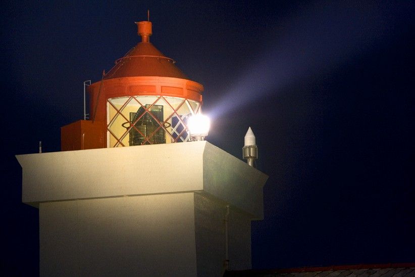 The beacon guides you safely ashore
