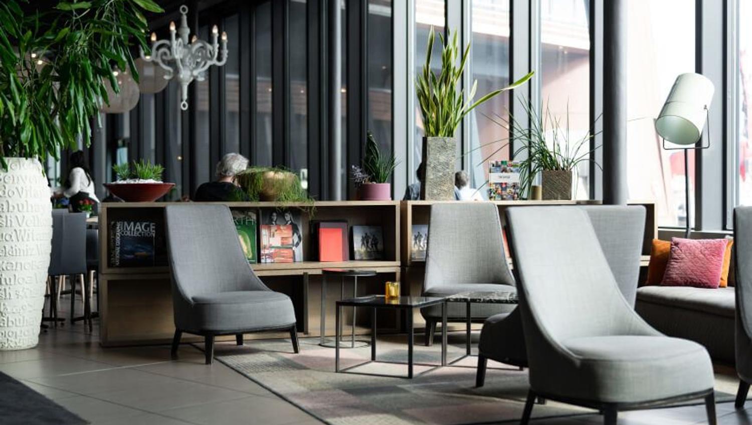 Lobby in Scandic Ishavshotell in Tromsø