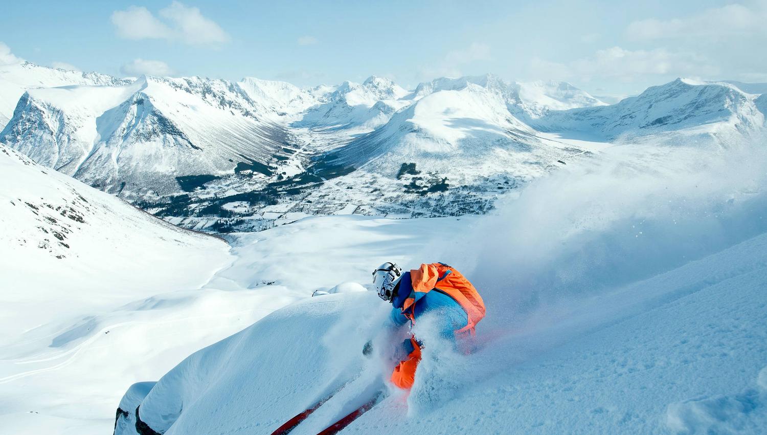 Skikjøring med alpepass