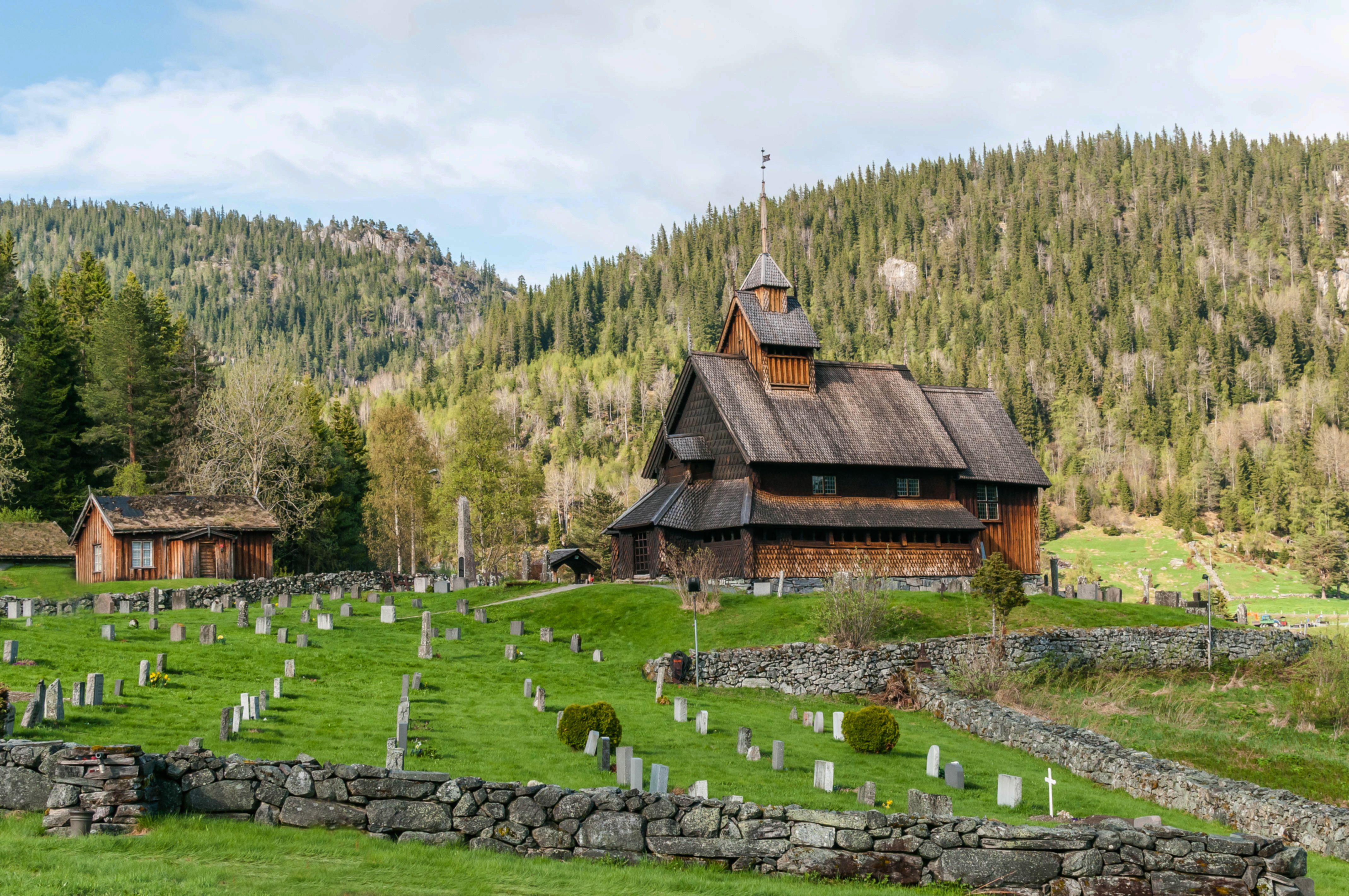 Eidsborg stave church.