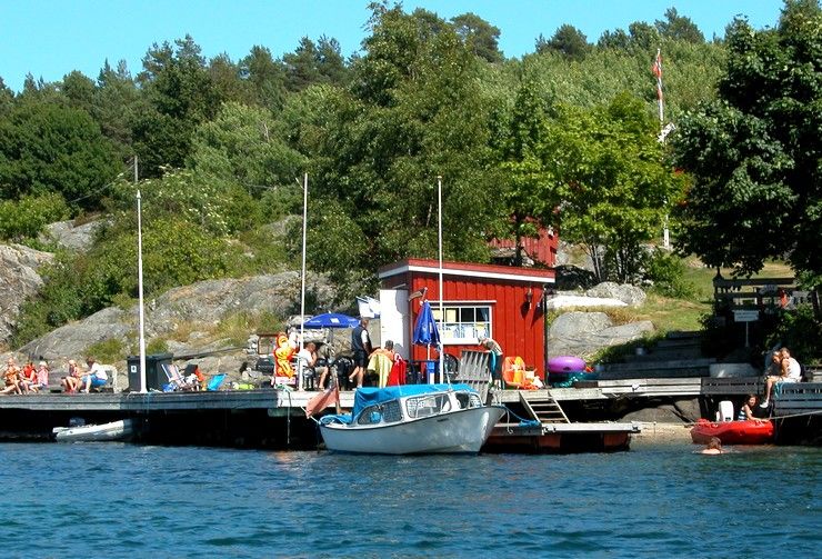 Risør Motorbåtforening at Risøya