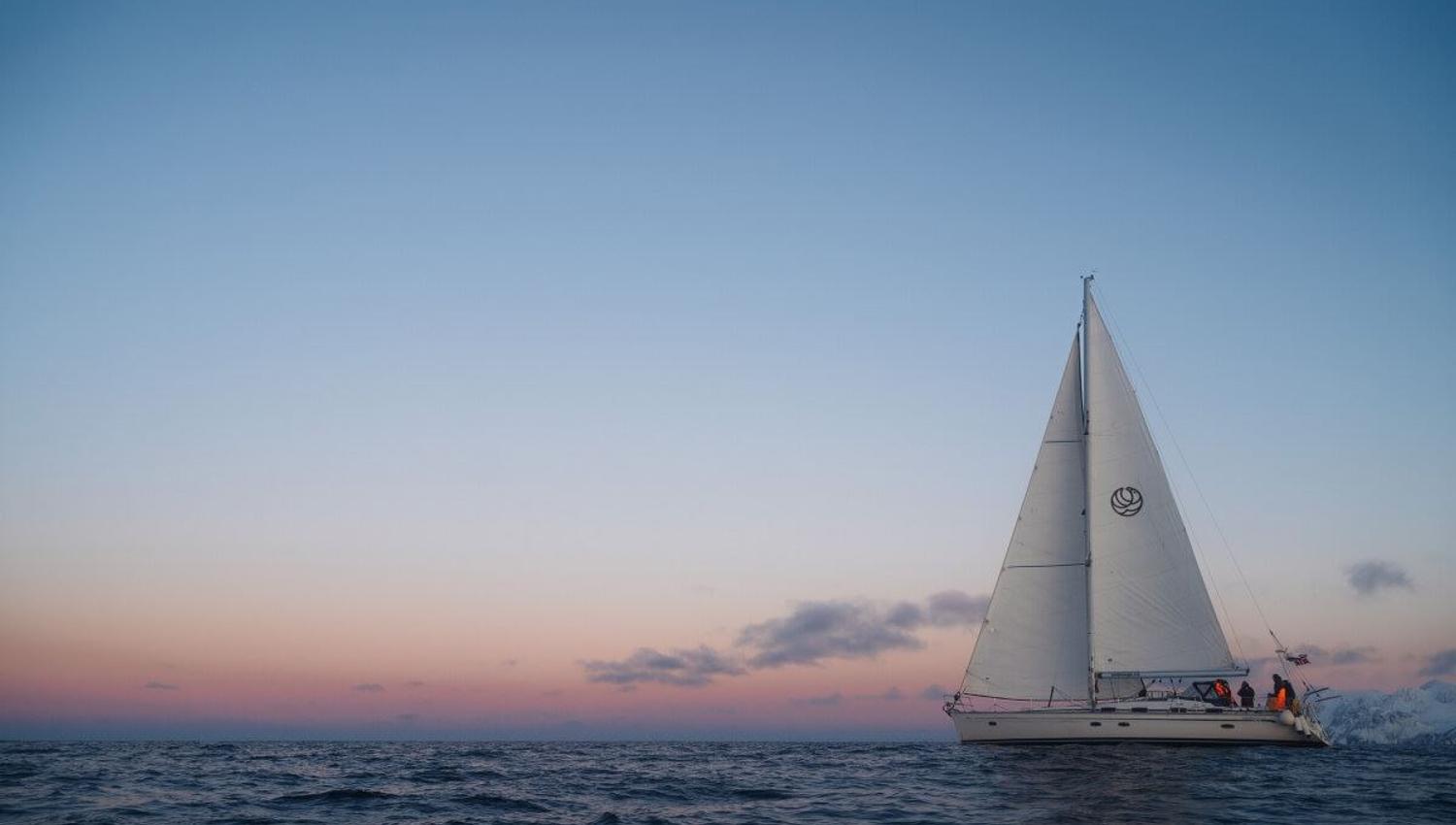 Photo of SeilNorge's sailboat on the sea