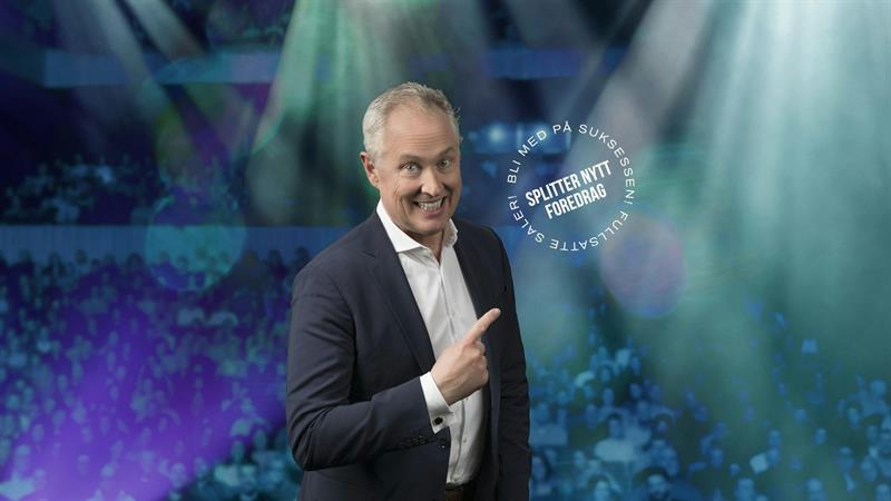 Per Henrik Stenstrøm on the stage