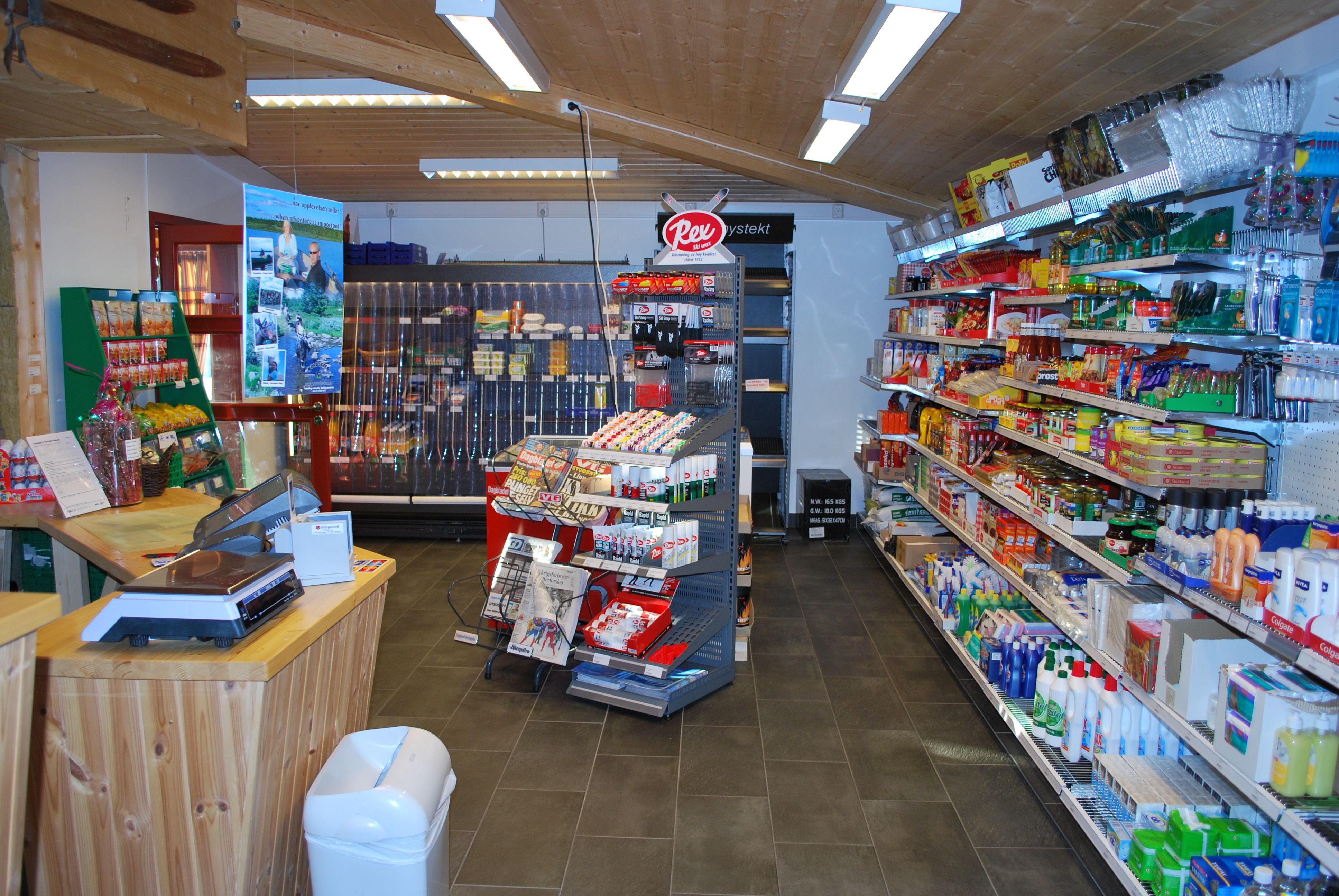 Butikken hos Nordseter Servicesenter
