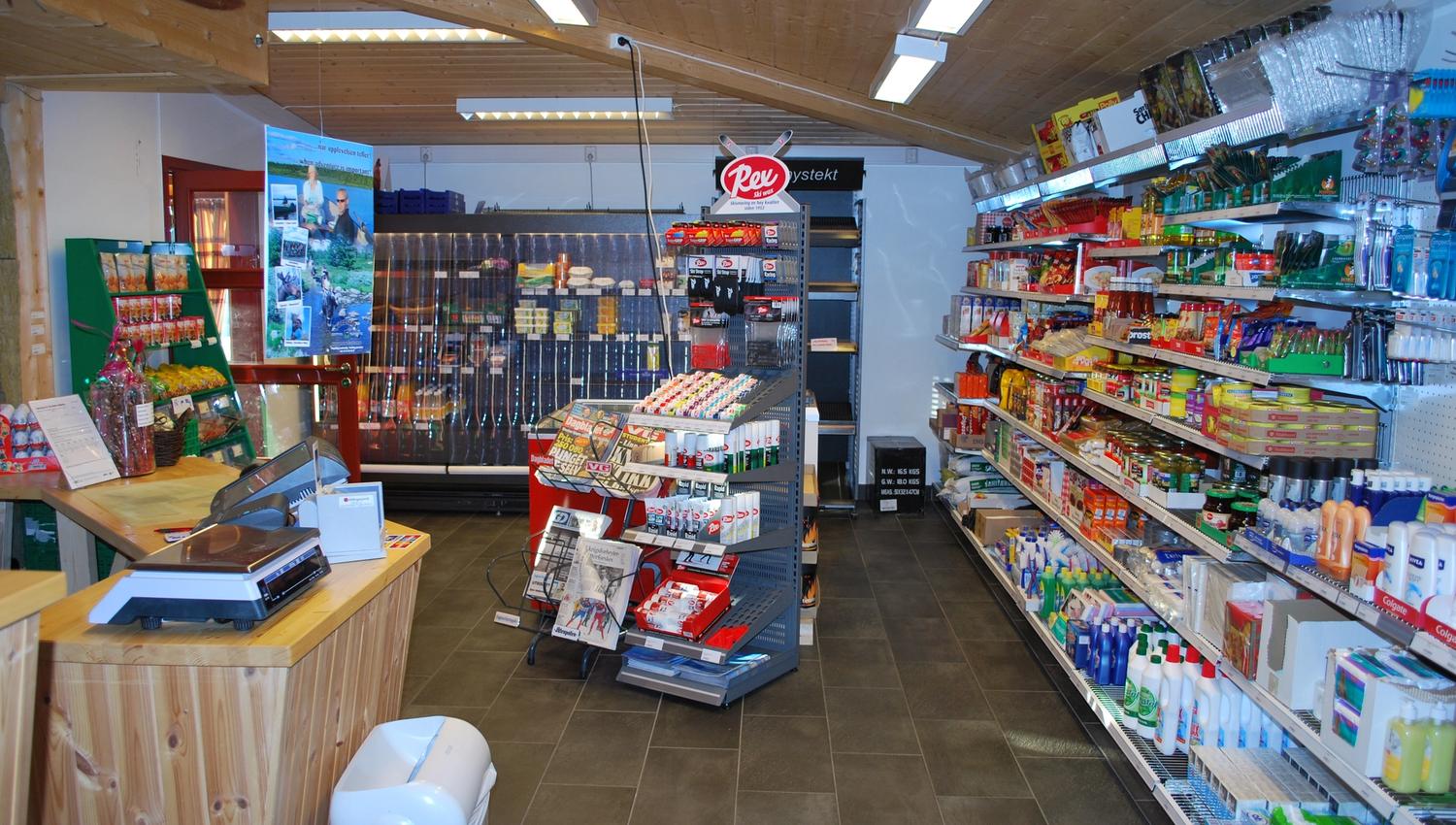 Butikken hos Nordseter Servicesenter