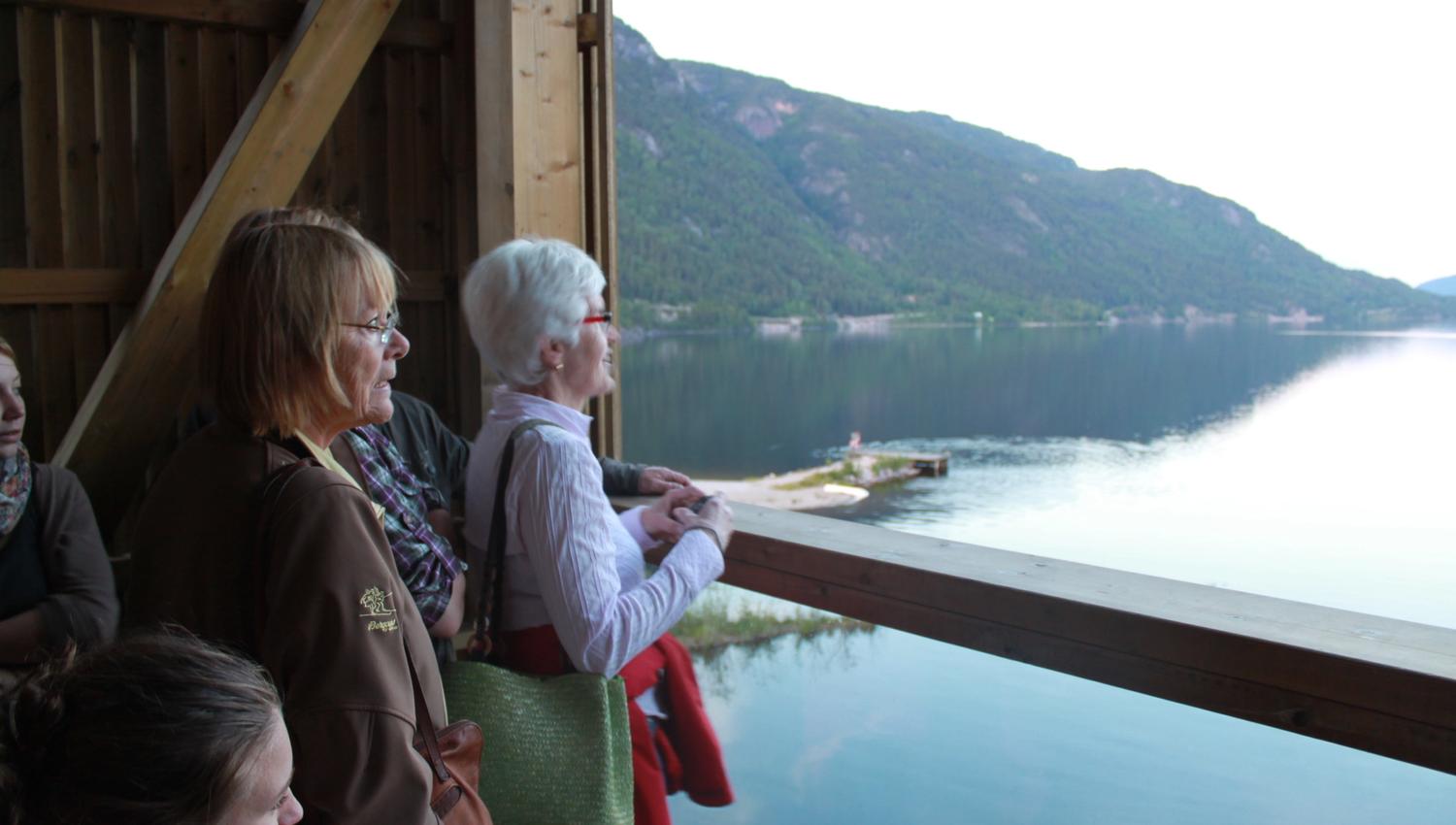 Utsikt frå Sjøormtårnet