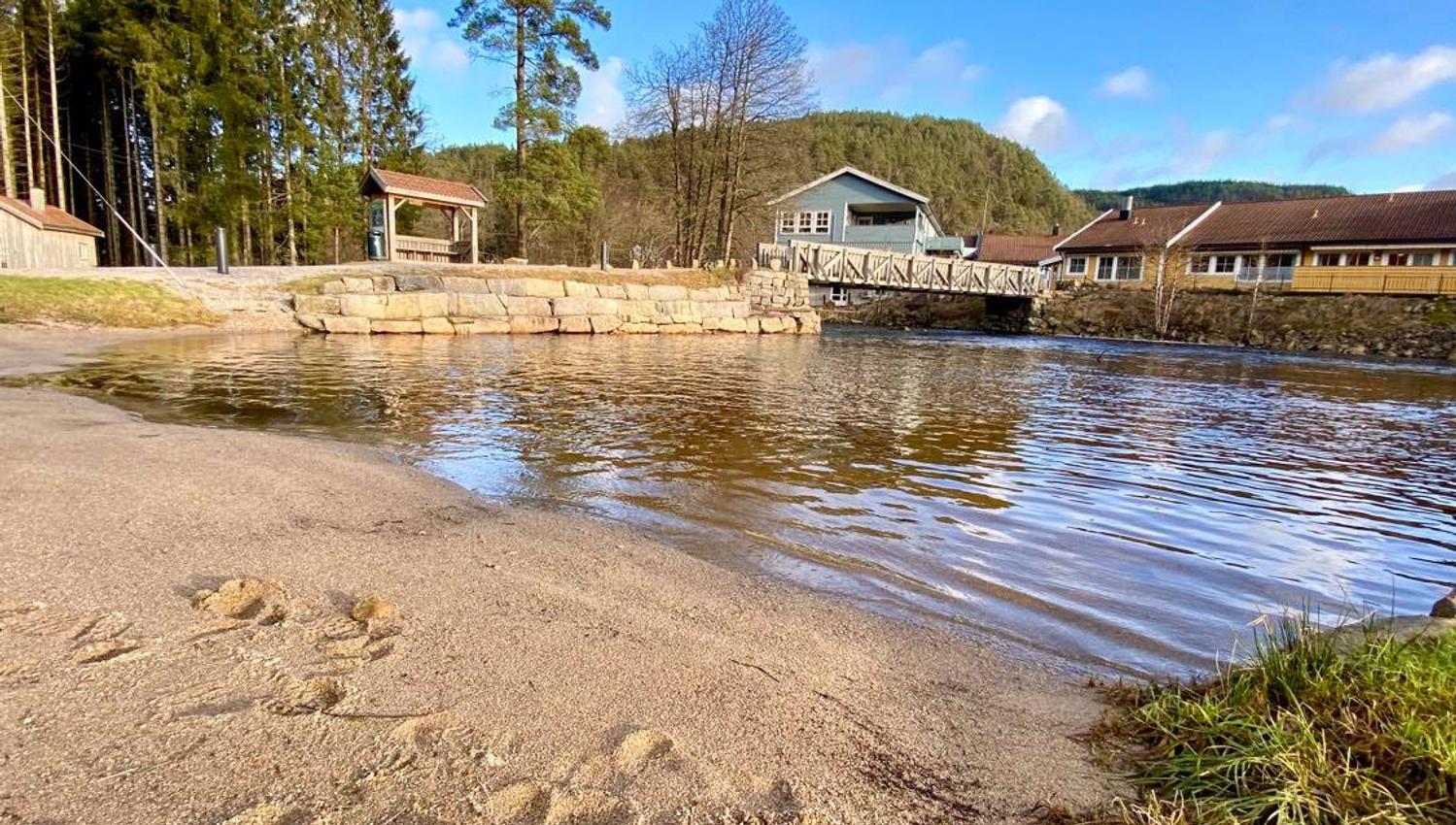 Konsmoparken strand