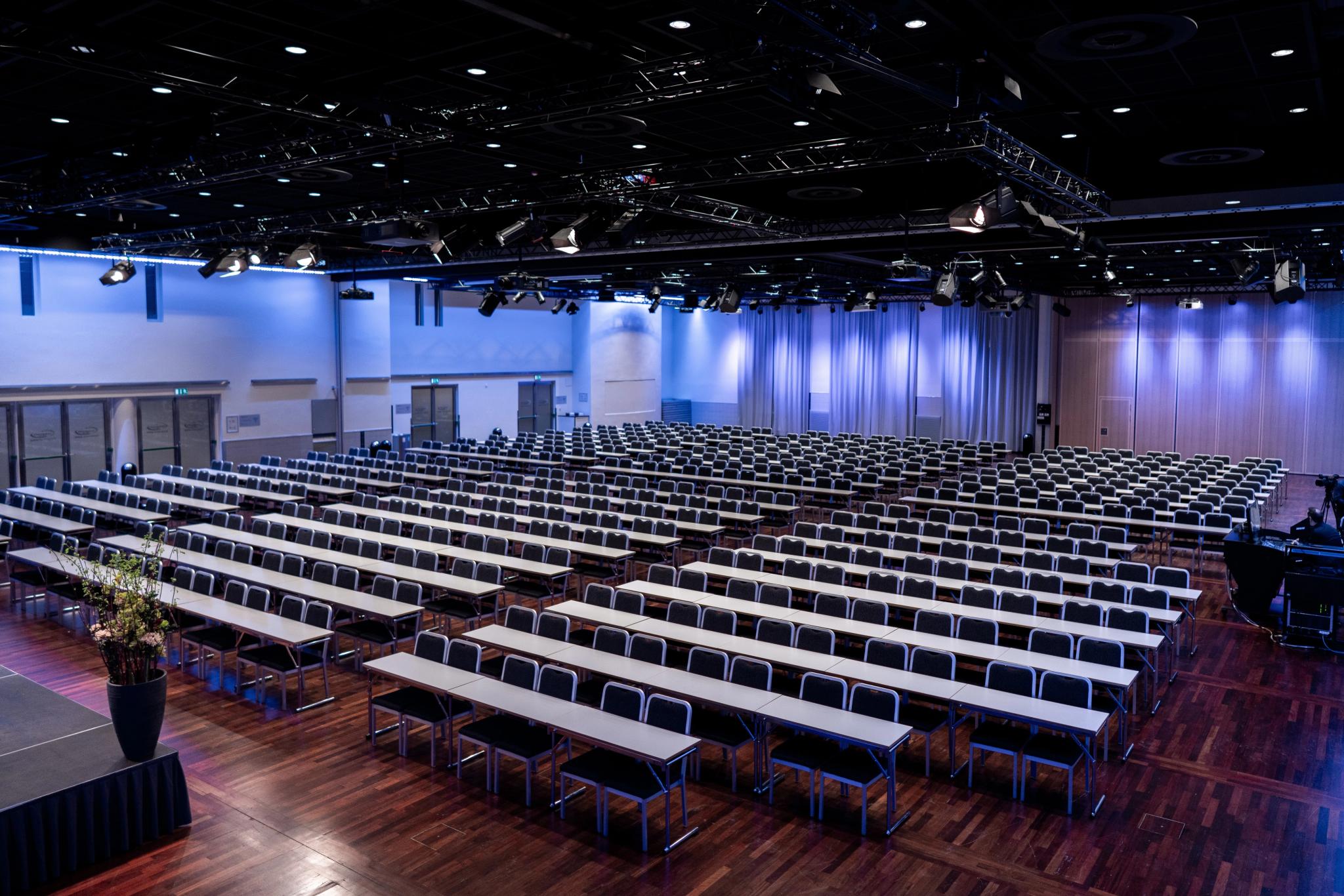 Congress hall at Oslo Congress Centre