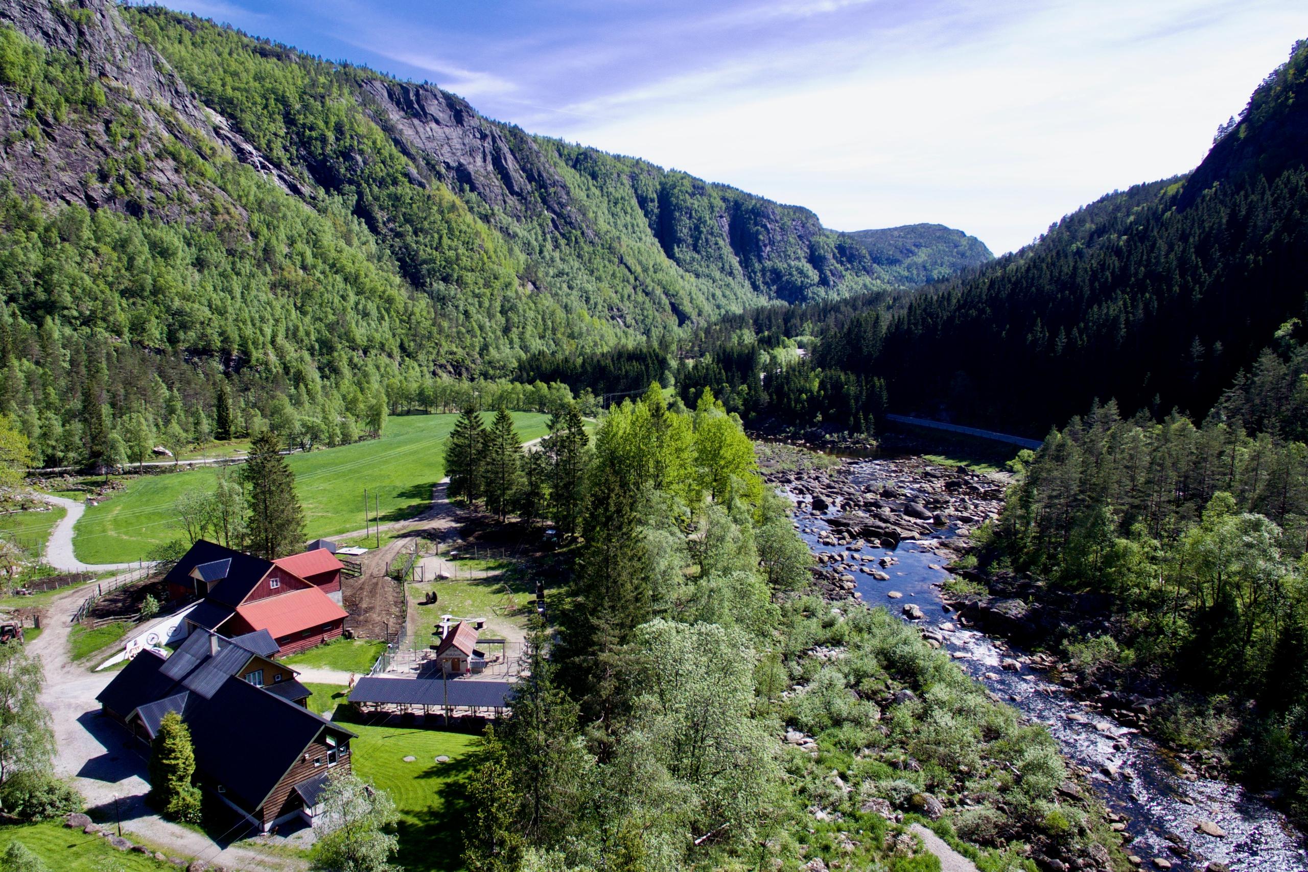 Idyllic camping in Sirdal