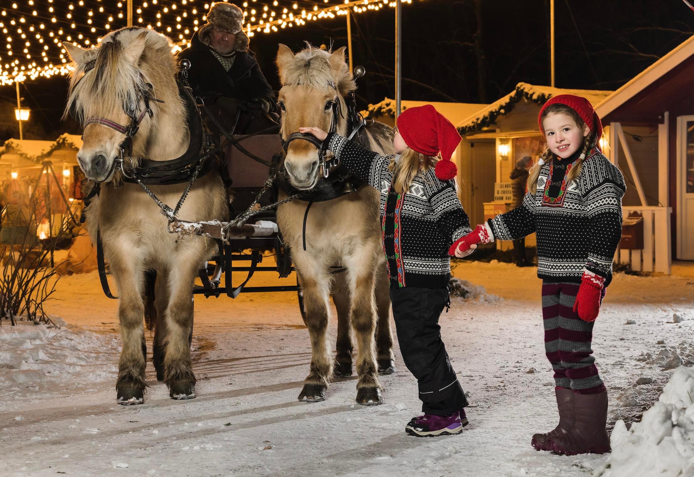 Julemarked på Bærums Verk