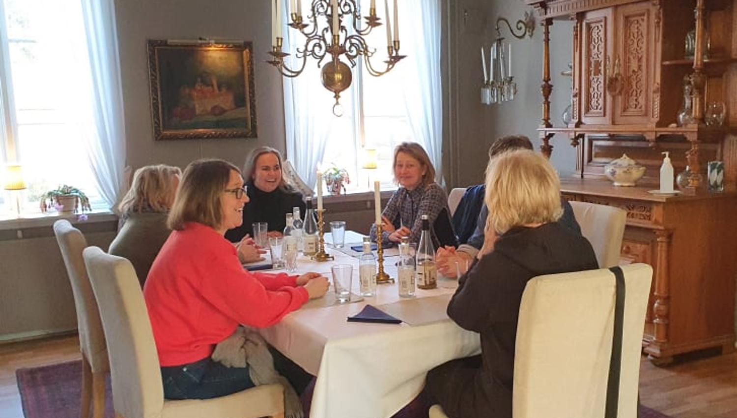 Lunsjmøte på Hvaler Gjestgiveri