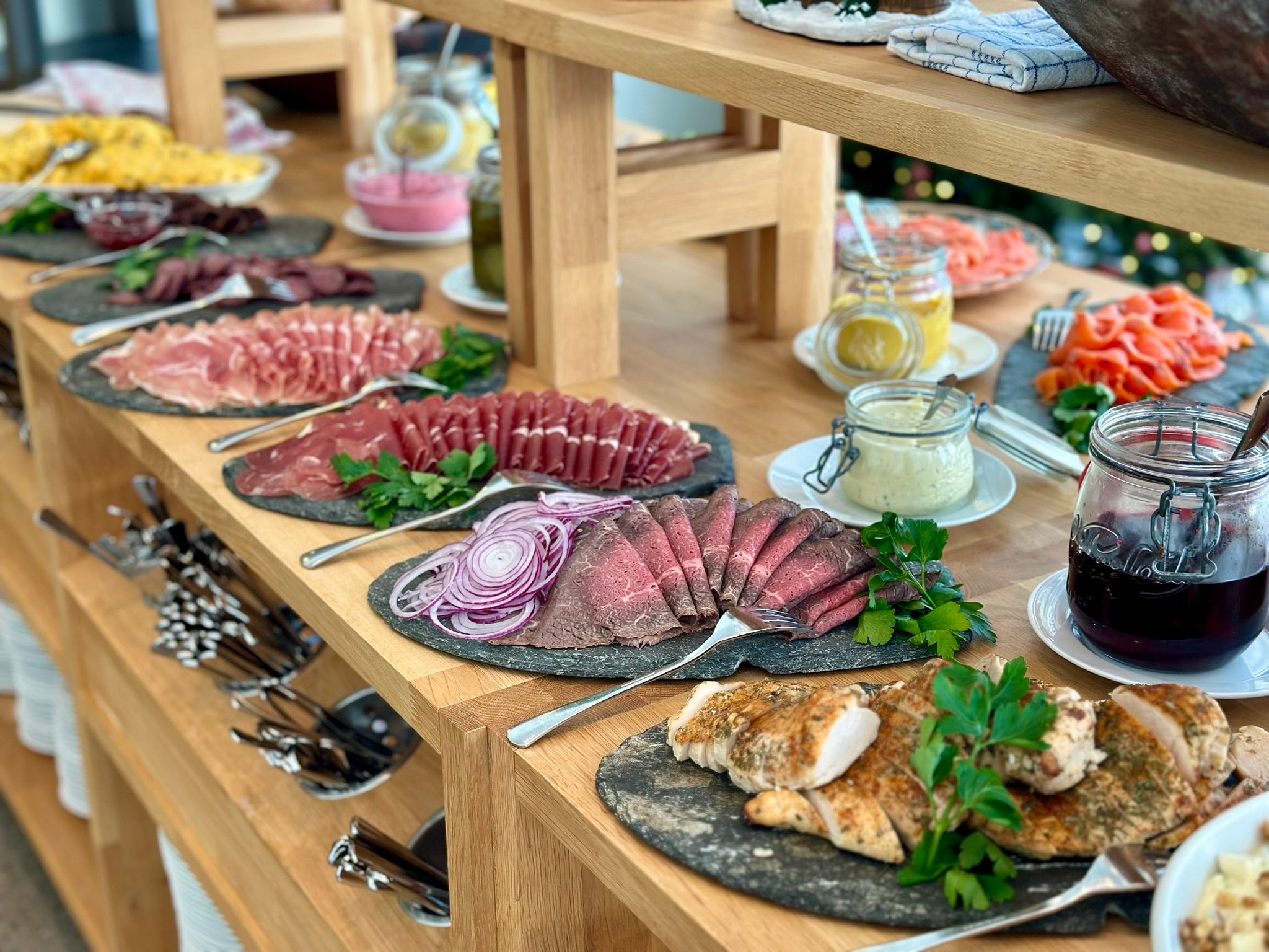 Buffet, Museumskafé Eidsborg.