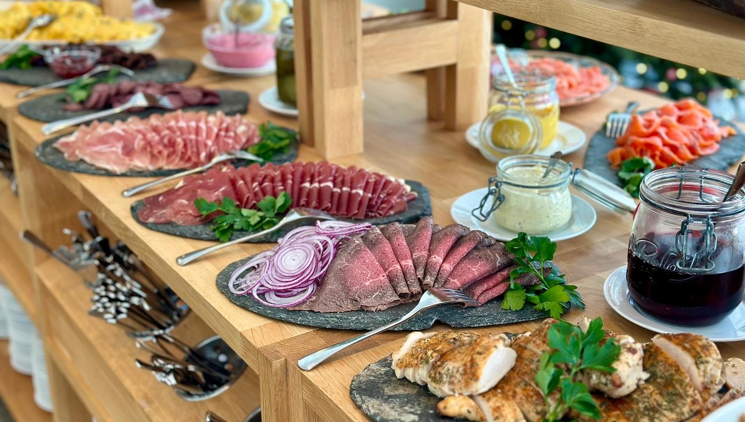 Buffet, Museumskafé Eidsborg.