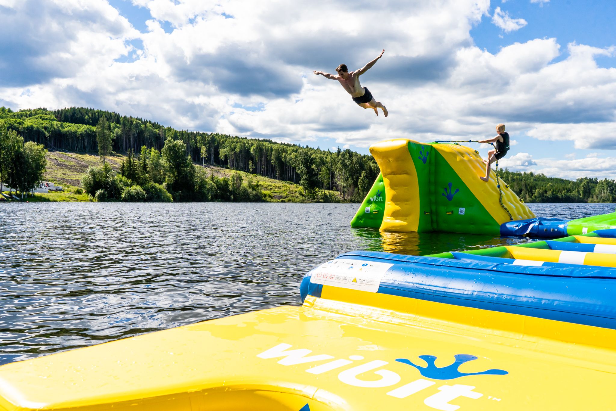 Topcamp Mjøsa. Gratis badepark ved Campingplassen i Ringsaker.