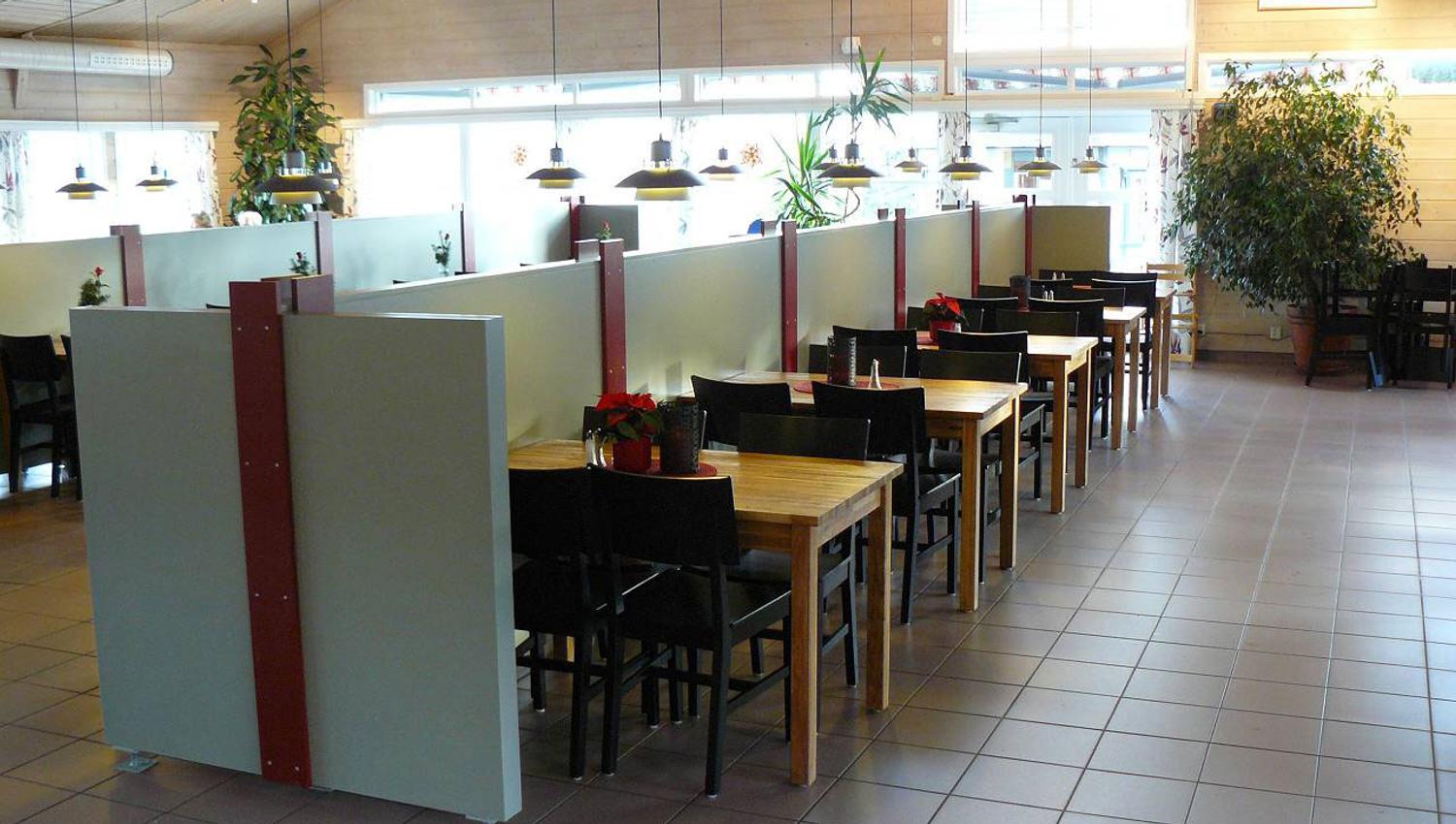 restauranten på Aarnes Kafeteria