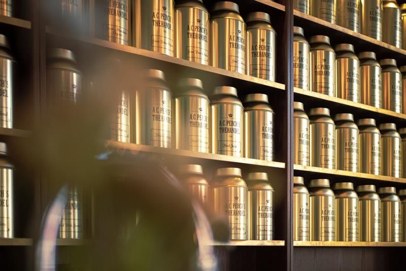 A large selection of tea.