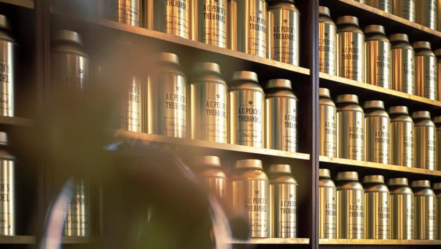 A large selection of tea.