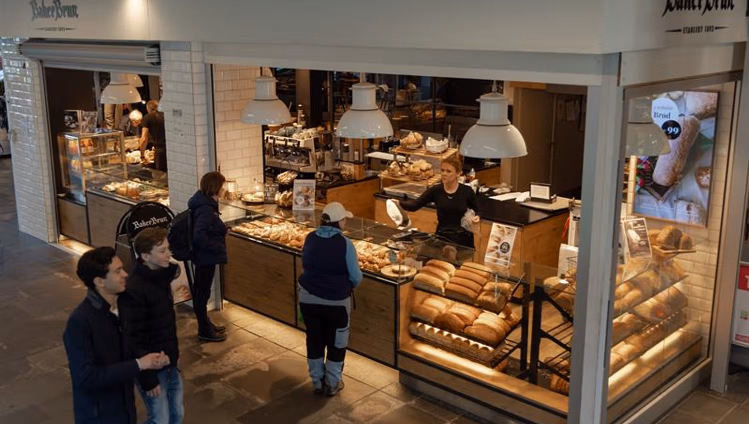 Baker Brun Thon Senter Bergen