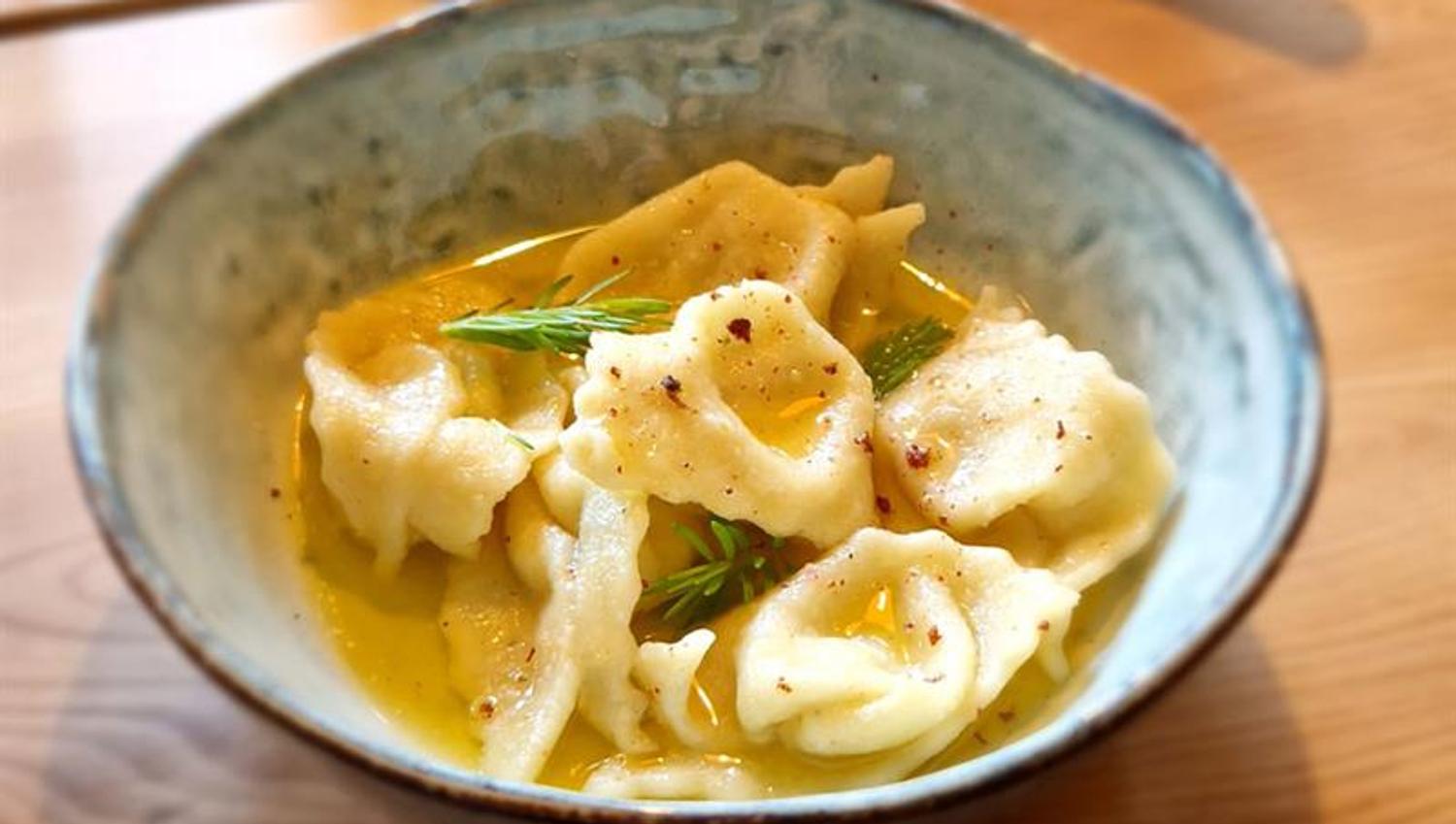 pastarett på Bjaaland bygderestaurant