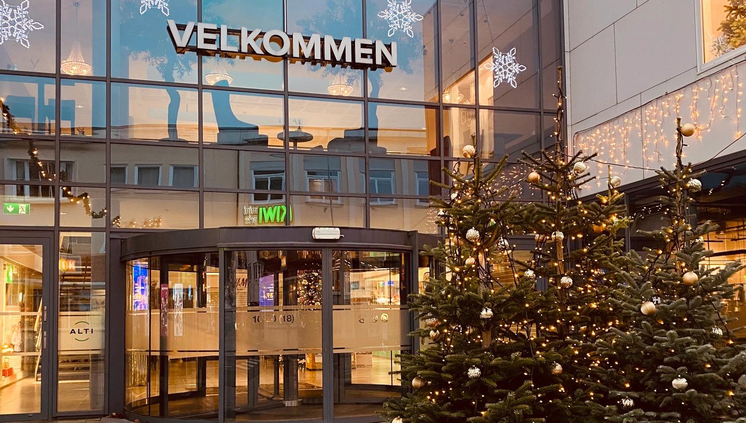 Inngang ved ALTI senteret
