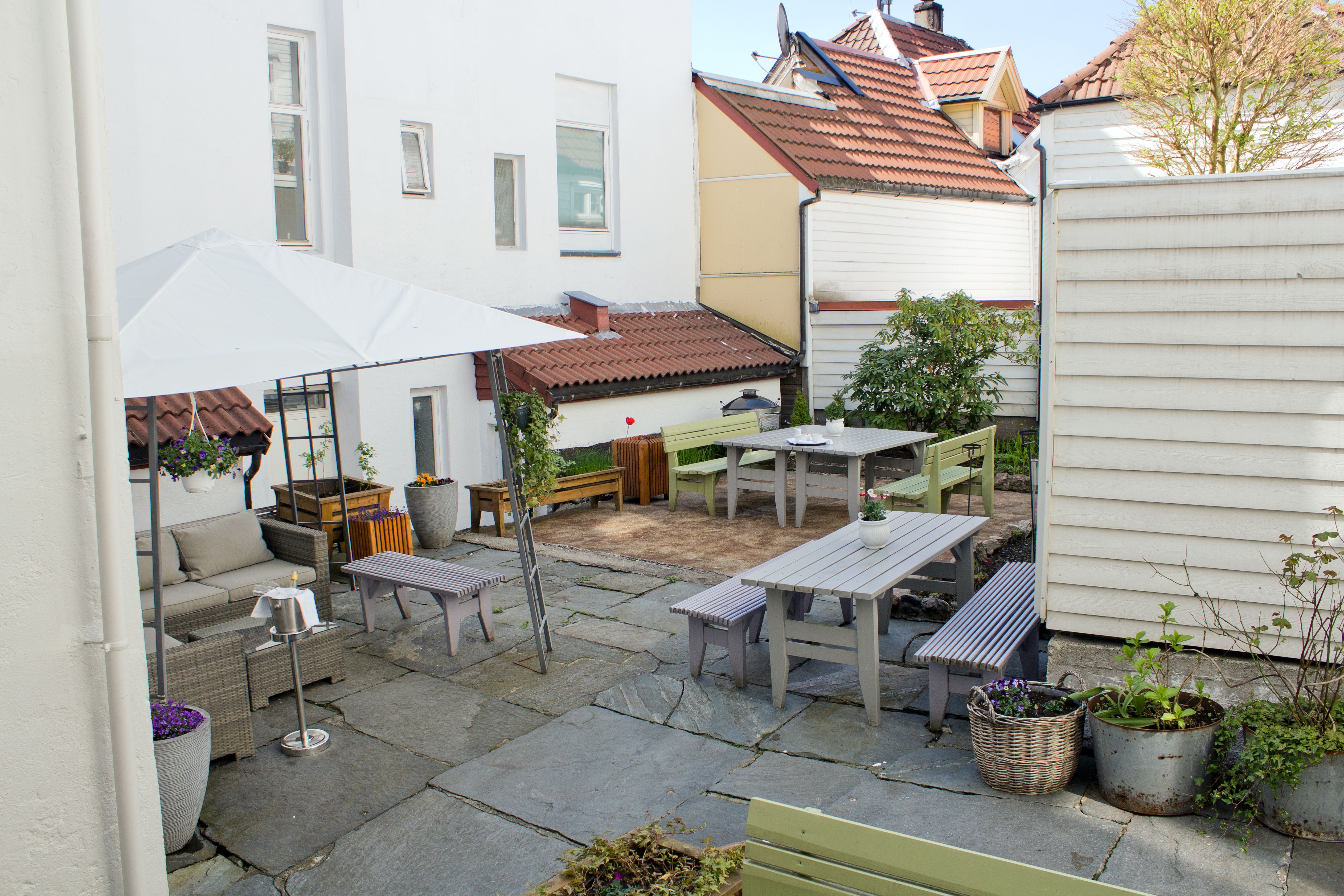 Enjoy the beautiful surroundings at Nordnes