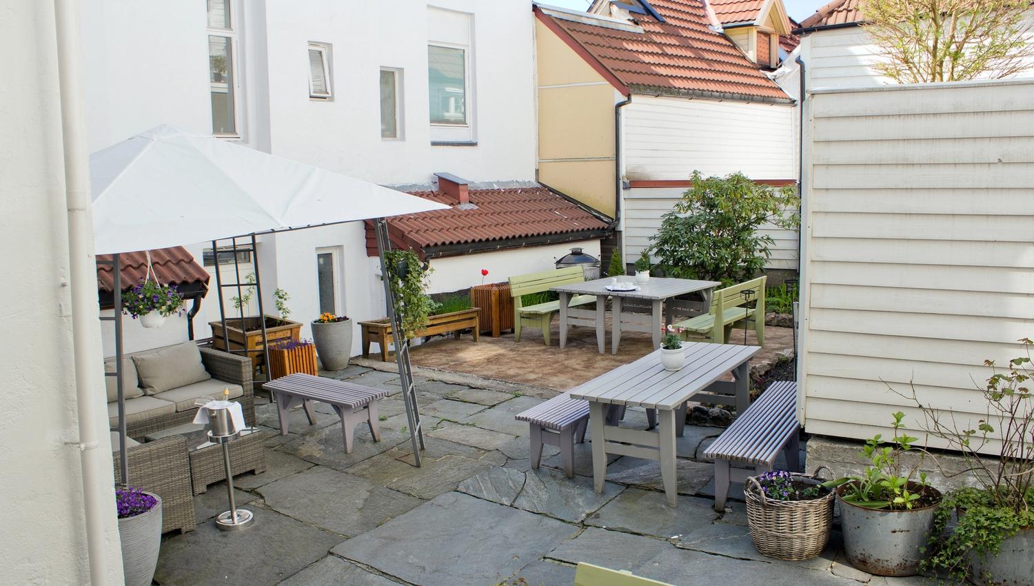 Enjoy the beautiful surroundings at Nordnes