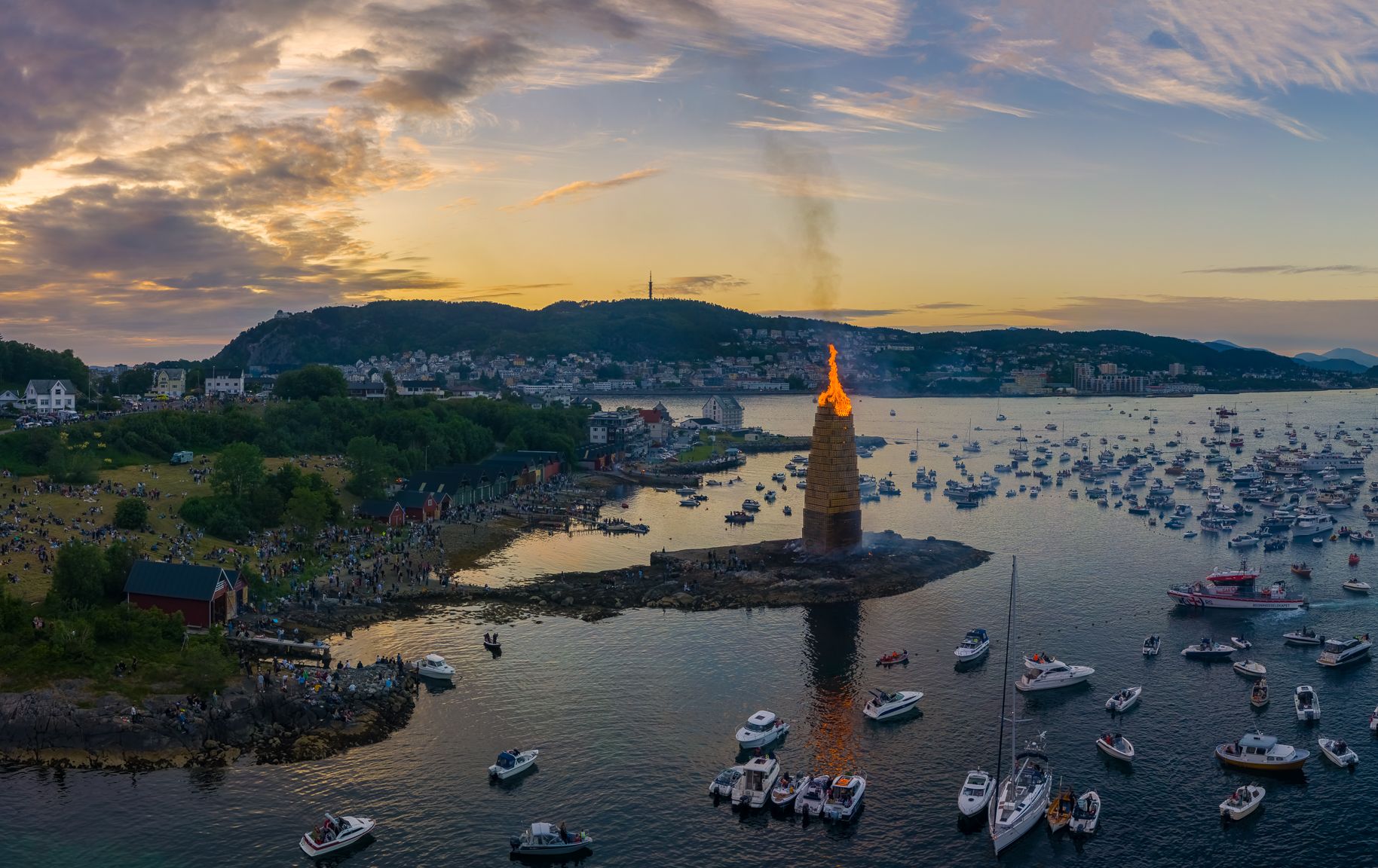 Slinningsbålet i Ålesund